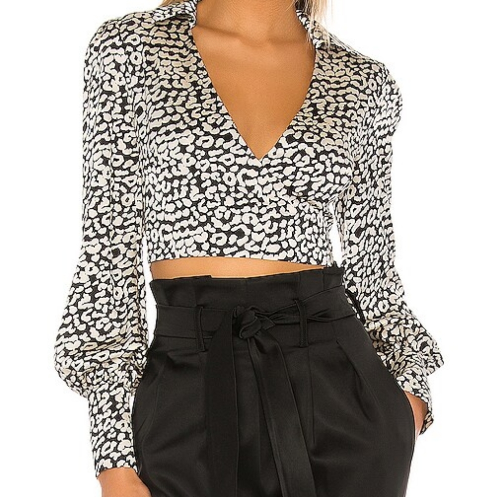 Crop Wrap Top